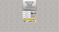 Desktop Screenshot of danielcarport.com